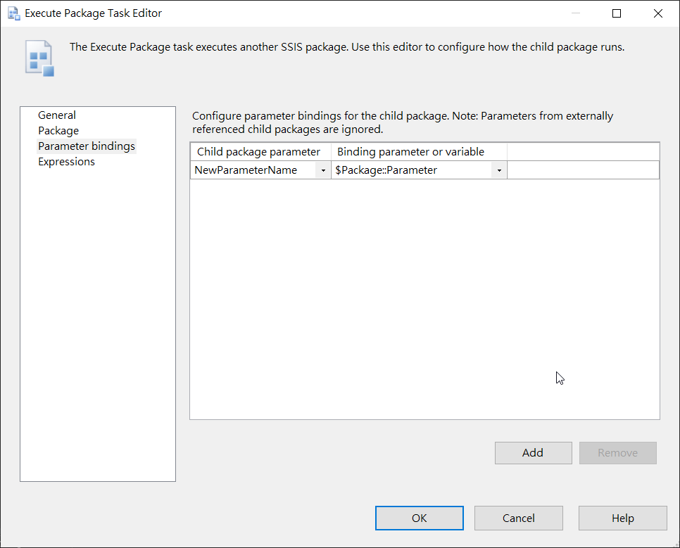 選擇要傳入的參數